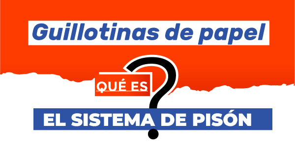 La importancia del sistema de pisón en una guillotina de papel